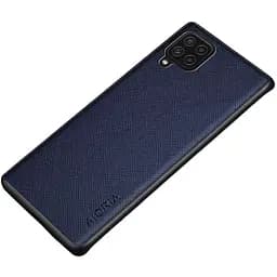 Чохол Aioria Cross Pattern Case для Samsung Galaxy A22 4G Blue