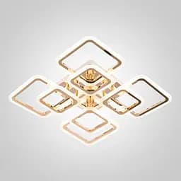 Люстра світлодіодна Valeso V K39205-4+4-TL GD з пультом - мініатюра 5