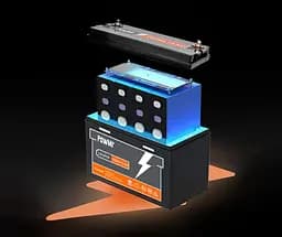 Акумулятор LiFePO4 150Ah — PowMr POW-150AH-12.8V 12.8V 6000 циклів - мініатюра 2