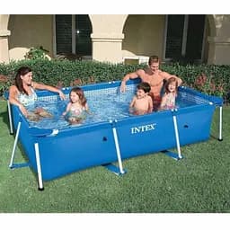 Басейн каркасний прямокутний Intex 28270, 220х150х60 см, 1662 л - мініатюра 4