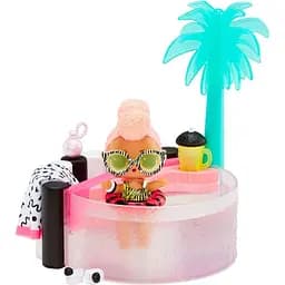 Ігровий набір з лялькою L.O.L. Surprise Маленькі кімнатки Джакузі Леді Канікули (580232)