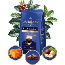 Кава в зернах Ambassador Blue Label 1 кг (55420) - мініатюра 4