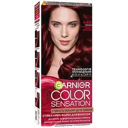 Фарба для волосся Garnier Color Sensation відтінок 4.60 інтенсивний темно-червоний 110 мл (C5651878)