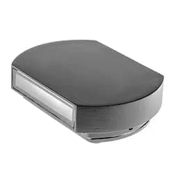 Підсвітка Brille LED фасадна IP65 AL-228/2х3W NW COB BK - мініатюра 2