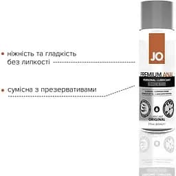 Анальна змазка System JO Anal Premium - Original (60 мл) - мініатюра 3