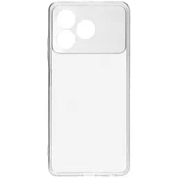 Чехол TPU Epic Transparent 1,5mm Full Camera для ZTE Blade A36 бесцветный прозрачный