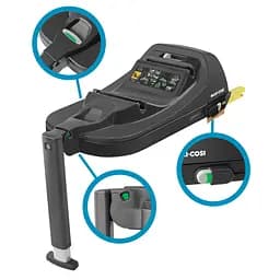 База до автокрісла Maxi-Cosi CabrioFix i-Size Base Black, чорна (8007057111) - мініатюра 5