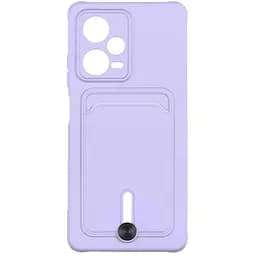 Чохол з кишенею для карт OtterBox Colorfull Pocket Card Xiaomi Redmi Note 12 Pro + 5G Elegant purple