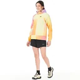 Куртка штормова Picture Organic Surface Printed Women S Світло-жовтогарячий - мініатюра 3