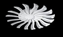Люстра стельова LED Splendid Ray LK39264/16, 16W, білий, сучасний стиль з пультом - мініатюра 6
