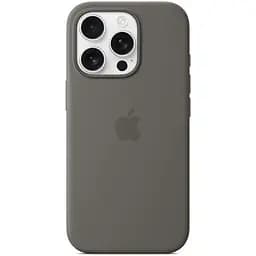 Силіконовий чохол CasePro Silicone Case з MagSafe Stone Gray для iPhone 16 Pro - мініатюра 3