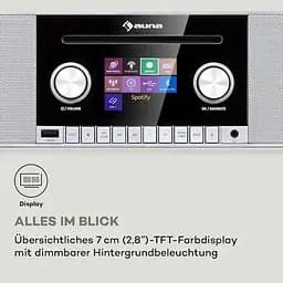 Інтернет-радіо програвач Auna Connect CD MKII (10037490) - мініатюра 7