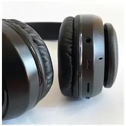 Бездротові дитячі навушники Cat Ear STN-28 Bluetooth з котячими вушками, що світяться чорні - мініатюра 7