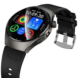 Смарт-годинник Hoco Y40 Smart sports watch (call version) Black - мініатюра 7