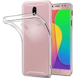TPU чохол Epic Transparent 1,5mm для Samsung J730 Galaxy J7 (2017) Безбарвний (прозорий)