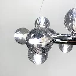 Підвісна люстра в хромі Arte Lamp Bolla Line.F MJ 17-600 CH+GR - мініатюра 3