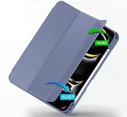 Чохол-книжка DK для Apple iPad Air 13" M2 2024 екошкіра/силікон Smart Case cлот стилус (017899) lavender - мініатюра 2
