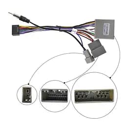 Автомагнітола XPRO штатна Toyota Prado 120 2004-2009 9 Android 10.1 4/32 чорний (MER-14143_5649) - мініатюра 16