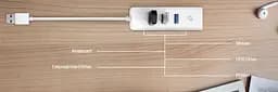 Мережевий адаптер UE330 1xGE, 3xUSB3.0, USB3.0 TP-Link teh0018064 - мініатюра 5