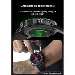 Годинник Smart Delta K52 Black Rubber, 2 ремінця - мініатюра 20