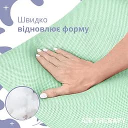 Подушка антиалергенна Sei Design Air Therapy, 70х50 см, 2 шт., м'ятний (8-33064 м'ята) - мініатюра 4