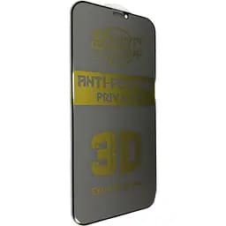 Защитное стекло DK для Apple iPhone XR/11 300C Large Arc Антишпион Full Glue black