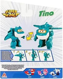 Ігрова фігурка-трансформер Super Wings Transforming Тіно (Tino) 10 см (EU780623) - мініатюра 5