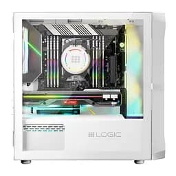 Корпус LogicConcept Portos ARGB Mini White без БЖ (AM-PORTOS-20-0000000-0002) - мініатюра 6