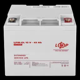 Аккумулятор гелевий LPM-GL 12V - 45 Ah - мініатюра 3