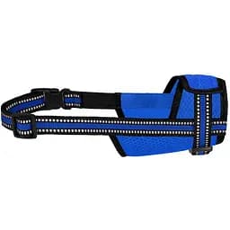 Намордник для собак Bronzedog Mesh універсальний розмір S синій - мініатюра 2