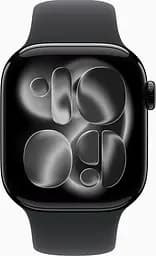 Смарт-годинник Apple Watch Series 11 GPS 42mm Jet Black Alu. Case w. Black S. Band - S/M (MEQT4) - мініатюра 2