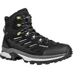 Черевики чоловічі Lowa Randir GTX Mid 45 Чорний-Сірий - мініатюра 2