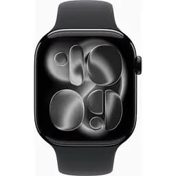 Смарт-годинник Apple Watch Series 11 GPS 46mm Jet Black Aluminium Case with Black Sport Band - M/L (MEUX4RK/A) - мініатюра 2