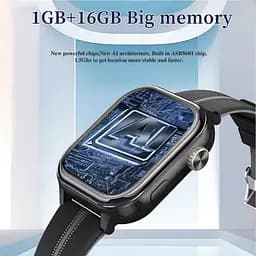 Дитячий смарт-годинник Wonlex KT39 годинник-телефон з відеодзвінком GPS WI-FI і SIM-картою Black (19136) - мініатюра 7