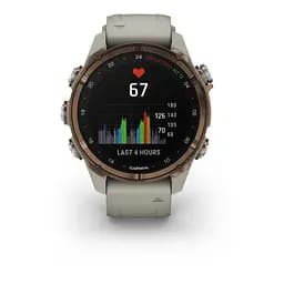 Спортивний годинник Garmin Descen Mk3i – 43 mm Bronze PVD Titanium with French Gray Silicone Band (010-02753-13/14) - мініатюра 4