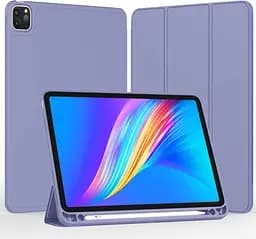 Чохол-книжка CDK для Apple iPad Air 11" M3 2025 екошкіра/силікон Smart Case cлот стилус (011190) lavender - мініатюра 3