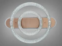 Люстра стельова Diasha LED золото 80W пульт 14 м² - мініатюра 4