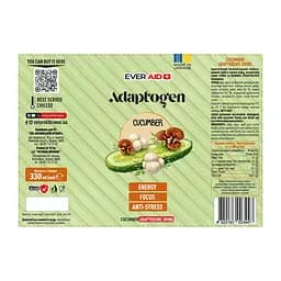 Напій Ever Aid Cucumber Adaptogenic dring 0.33 л з/б - мініатюра 2