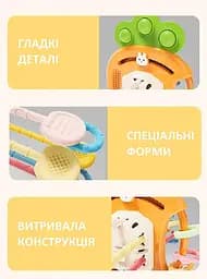Дитяча розвиваюча тактильна іграшка Urmywo Морквинка (FXB-2) - мініатюра 6