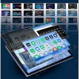 Універсальна магнітола XPRO K7862S 9'' QLED-DSP CarPlay 4+64+4G sim 8 Core Android 12 RGB (43336-K7862S- 9''_8286) - мініатюра 4