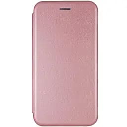 Кожаный чехол-книжка Classy для Motorola Edge 60 / 60 Fusion Rose Gold