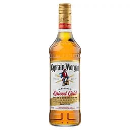 Упаковка ромового напою Captain Morgan Spiced Gold 35% 6 л (0.5 л х 12 шт.) - мініатюра 6