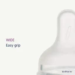 Соска силіконова Difrax S-bottle Wide М 2 шт. (676) - мініатюра 4