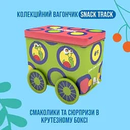 Набір солодощів Bob Snail Snack Track з іграшкою та стікером 107 г - мініатюра 2