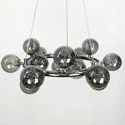 Підвісна люстра в хромі Arte Lamp Bolla Line.F MJ 17-600 CH+GR - мініатюра 2