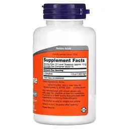 Амінокислота Now L-Citrulline Pure Powder 113 г - мініатюра 2