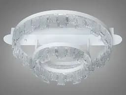 LED-світильник стельовий Diasha MX78205/400+200WH 55W, 2 кільця, 3 кольори світла, 40x50 см - мініатюра 2