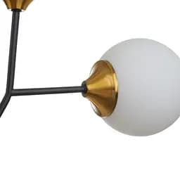 Люстра Brille молекула стельова в зал E27 60W BK (BL-914C/9) - мініатюра 5
