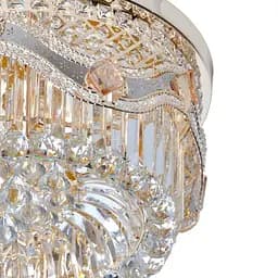 Люстра Brille торт стельова з підсвічуванням LED E14 40W G (BCL-633C/4) - мініатюра 2