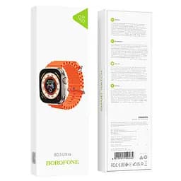 Смарт годинник Borofone BD3 Ultra з функцією дзвінка золотисті - мініатюра 4